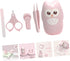 Set UPKOCH Nail Clipper Ergonomic Safe Boy Girl Nail Care Kit with Tweezers Scissors and File for Newborns Grooming