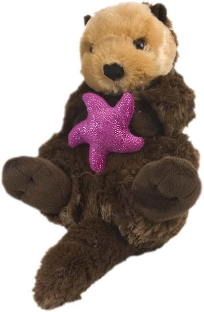 Wild Republic Sea Otter Stuffed Animal, Plush Toy, Gifts for Kids, Cuddlekins 12" Multicolor