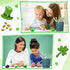 St. Patrick's Mini Erasers for Kids, Cute Classroom Prizes, Fun Puzzle Erasers for Party Supplies (240 Pieces)