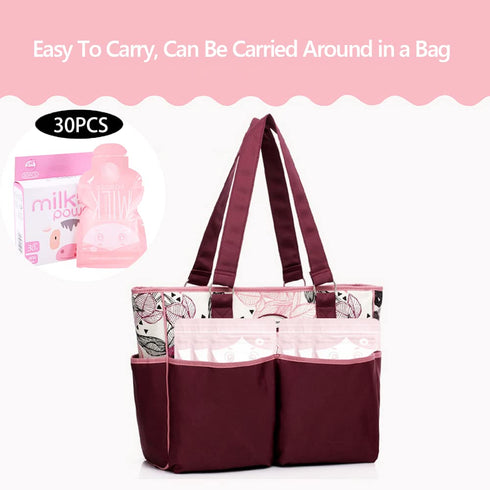 30Pcs Beginner(30PCS) 12x4.2x10.5cm KUIDAMOS Milk Powder Storage Bag Disposable Milk Powder Bags Portable Storage