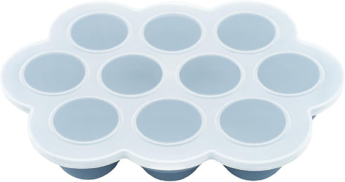 WeeSprout Silicone Baby Food Freezer Tray with Clip-on Lid - Perfect Storage Container for Homemade Baby Food,