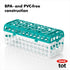 Teal OXO Tot Dishwasher Basket for Baby Bottle Parts & Accessories