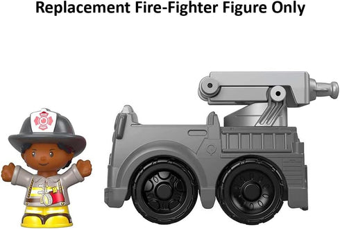 Replacement Part for Fisher-Price Little People to The Rescue Firetruck Playset - GGT34, Fire-Fighter Figure