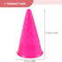 Toyvian Kids Beach Toys Ice Cream Cone Scoop Model Play Toys, 5 Pieces for Outdoor Fun (Random Color)