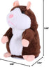 BestLand Plush Interactive Toys PRO Talking Hamster, Electronic Pet Chatimals Mouse Buddy, 5.7 x 3 inches, Brown