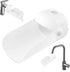 Kakalote Faucet Extender for Toddlers, Sink Extenders for Bathroom Sink, Kitchen, Bathtub(White)