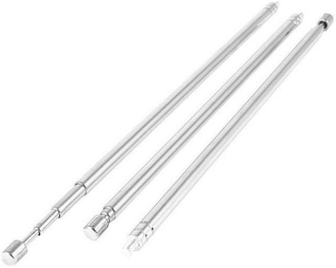 5 Pcs Universal Telescopic Metal Long Antenna, for Remote Control Accessory, RC Car Replacement Parts