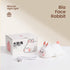 Ocegaoem Dimmable Bunny Night Light, Cute Silicone Rabbit Lamp, LED Nursery Nightlight, Rechargeable Touch Control