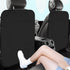 2 Pack Car Kick Mats Back Seat Protector with Cleaning Cloth, Large Waterproof Kick Mats for Kids, Fits Most Cars
