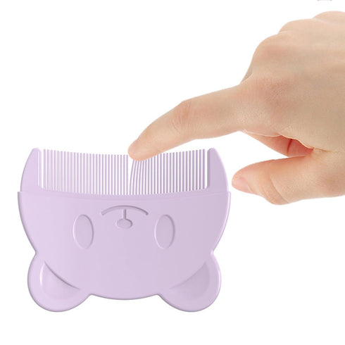 EMASDGEY Set Set Newborn Cradle Caps Comb Head Bear Shape Travel Hair Styling for Toddler Bath Head Massage Newborn