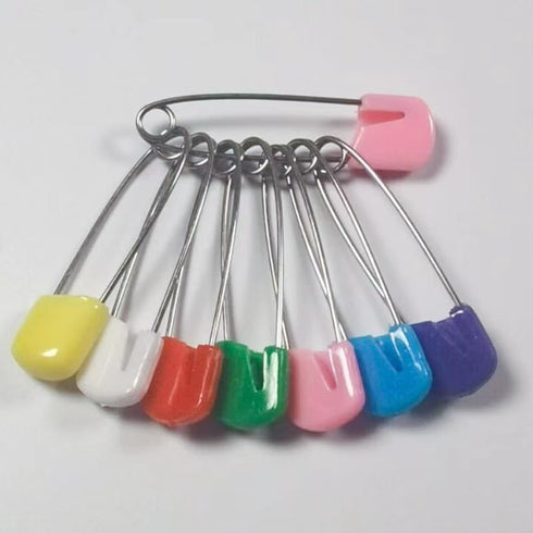 PurYupearl 30pcs Multicolour Stochastic Baby Child Infant Kids Cloth Diaper Nappy Pins Safety Cute Safe Hold Clip