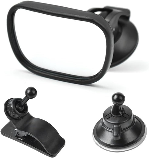 Baby Car Mirror, Shatterproof Automotive Interior Rearview Baby Observation Mirror, Adjustable Child Safety Seat Rear