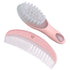 Set 1Set Baby Hair Brush and Comb Massage Scalp Brush for Newborn and Toddler (Pink)