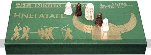 Hnefatafl Board Game - Viking Chess Set, Masters Edition with Cloth Board