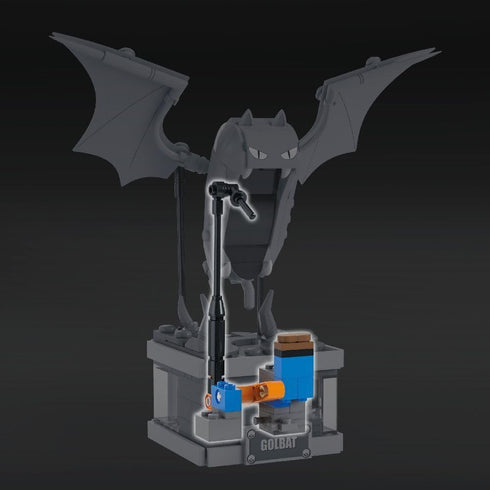 Mega Pokémon Building Toys Set - Mini Motion Golbat with 313 Pieces, Wing Flapping Motion for Adult Collectors