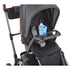 Contours Element Baby Stroller Snack Tray and Cup Holder Accessory, Black