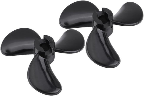 RC Boat Propellers, Durable Plastic 3 Blades CW CCW Design, Outboard Propellers,