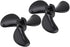 RC Boat Propellers, Durable Plastic 3 Blades CW CCW Design, Outboard Propellers,
