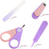 Trimmer Set Set TOYANDONA Nail Care Kit Boy Girl Grooming with Cartoon Design Nail Clippers Rounded File for Newborn