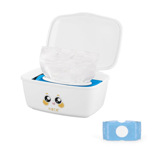 Runhike Wipes Dispenser Compatible with Cottonelle Flushable Wipes, Refillable Wet Wipes Container, Small