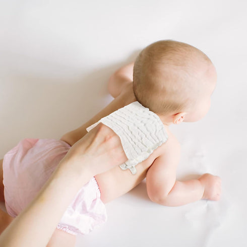 30 12 12''(Blue, Chumia Pcs Baby Muslin Washcloths Muslin Burp Cloths Baby Towel Natural Cotton Burp Cloths Wipes Soft