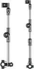 Yiodauh Bike Umbrella Stand 2 Pcs Adjustable Mount Stand Folding Umbrella Bracket Stretch