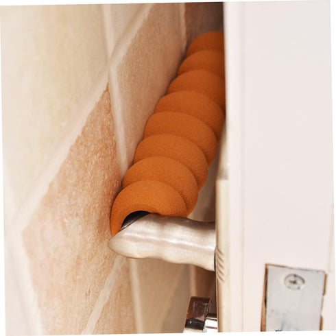 4pcs Children Door Levers, Silicone Door Knob Cover, Flexible Childproof Safety Handle Cover