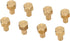 Brass RC Nut, 8Pcs Rust Resistant for SCX24 (8mm)