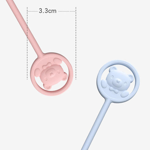 ljhnba Quick Mixing Baby Milk Powder Stirrer Over-Heat Color Changing Safe & Simple Operate Stir Rod