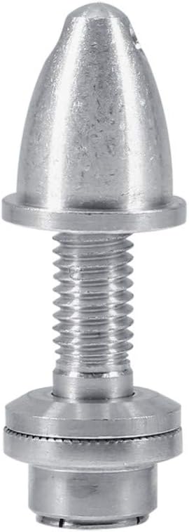 RuiLing 4pcs 3.17mm M5 3.17mm RC Airplane Propeller Adaptor - Aluminum Bullet Spinner for Shaft Motor