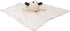 Tikiri Zebra Comforter with Natural Rubber Teether Organic Baby Snuggle Toy | Soft Fabric Safari Comforter