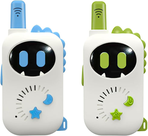2 Robot Children's walkie-talkies, Cartoon mini Design Exclusive walkie-talkies, Suitable Toys for Boys and Girls