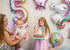 Unicorn Balloons Set - Unicorn Birthday Party Decorations for Girls, Foil Balloons for Wedding Baby Shower
