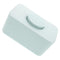 Silicone Wipe Holder with Lid Non-Slip Diaper Wipes Dispenser for Home and