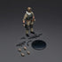 JOYTOY 1/18 Action Figures U.S. Army Delta Assault Squad Machine Gunner Collection Models