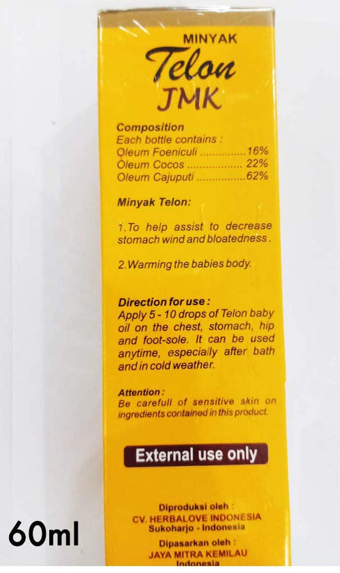 JMK 60 Ml Minyak Telon Oil