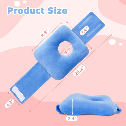 Tummy 25 23 2cm G Tube Time Pillow Feeding Tube Belt Baby G Tube Button Port Covers for Kids Infant Children Belly