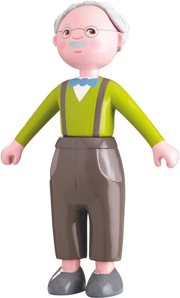 HABA 4.5" Little Friends Grandpa Kurt Dollhouse Toy Figure