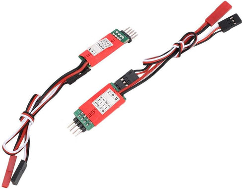 RC Lights Controller, Third Channel Control Switch Receiver Cord for Model Car Lights, Spare Parts