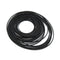 Set of 30-40pcs Black Rubber Pulley Belts, Engine Drive Belts for DIY Toy Module Car Transmission