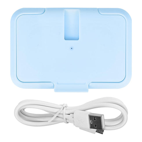 LNQ LUNIQI Baby Wipes Warmer Portable Baby Wet Wipes Dispenser Fast Heating Wipes Warmer