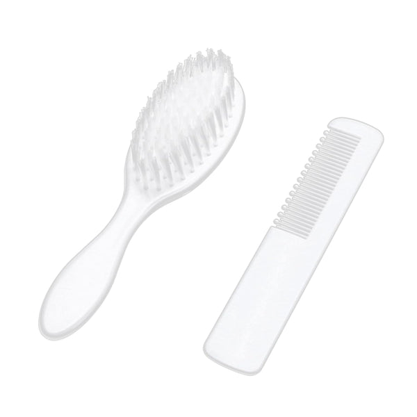 Soft Hair Brush & Comb Set Finest Bristles Baby Hair Brush Infant