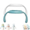 Pack of 2, Bottle Handles Grips Compatible with Pigeon Nursing Bottles, PPSU/PP/Glass