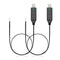 Smays Charger for Carrera Mario Kart Remote Control RC Car Battery, 3.7V USB Charging Cable 2-Pack