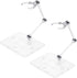 Exclaith 2 Pack Action Figure Stand Assembly Action Figure Display Holder Base Doll