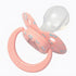 Cute Silicone Adult Pacifiers Pink: Big Shield Binky for Anxiety - Large Size Butterfly Shaped Paci with Handle Dragon