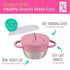 2 Pack Elk and Friends Stainless Steel Snack Cups | Removable Silicone Food Catcher and Travel Lid | Spill-Proof Snack