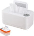 Wedhapy Baby Wipes Warmer, Nightlight USB Wipe Warmer for Babies, 55-65C Adjustable Portable