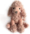 Mon Ami Designer Plush Poodle Dog Stuffed Animal – 13” Soft and Cuddly Toy for Kids