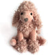 Mon Ami Designer Plush Poodle Dog Stuffed Animal – 13” Soft and Cuddly Toy for Kids